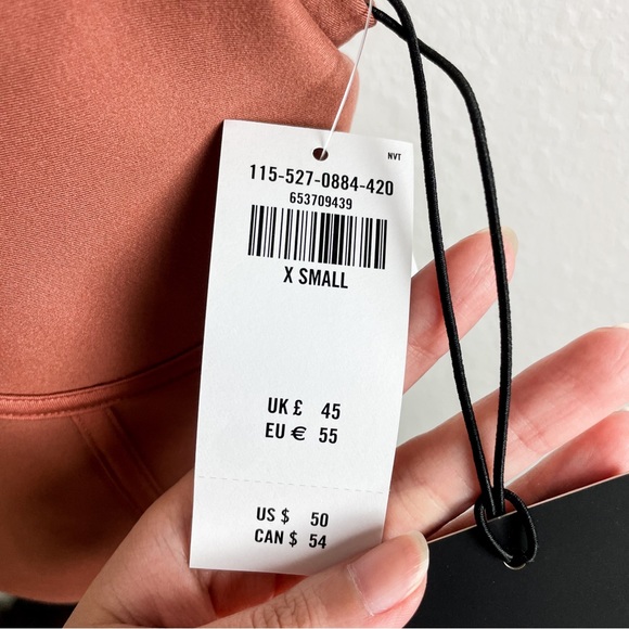 NWT Abercrombie & Fitch YPB SculptLux High Neck Corset Slim Tank Size XXS - Picture 10 of 12